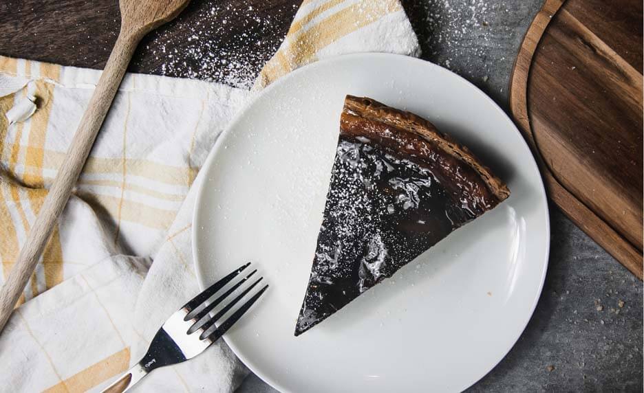 Flan pâtissier au chocolat